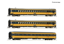 Roco 6200082 - H0 - 3-tlg. Set Personenwagen, Regiojet, Ep. VI